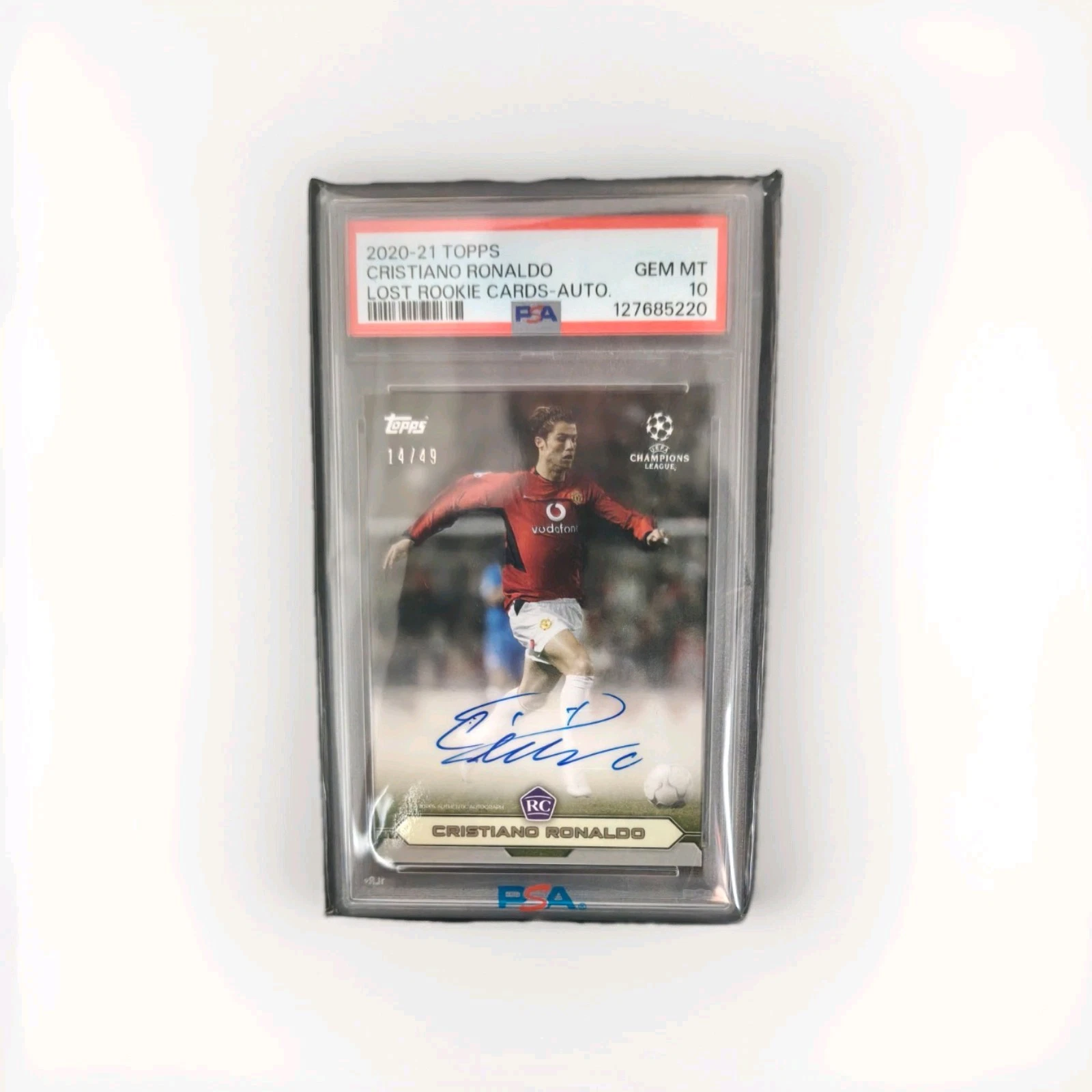 Ronaldo Signed Rookie Card PSA 10